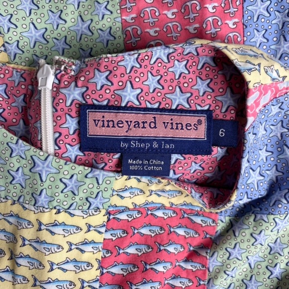 Vineyard Vine Beach Patchwork Dress - Picture 6 of 9
